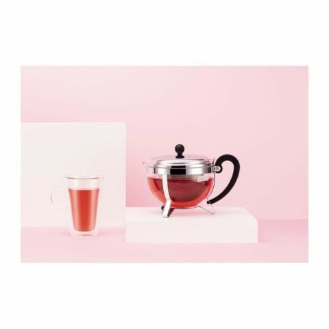 Dzbanek na herbatę Bodum CHAMBORD Szary Przezroczysty 1,3 L 16,8 x 23,3 x 16,8 cm