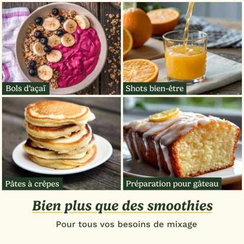 Mikser z Tworzywa Sztucznego Cuisinart PBL100E Blast&Go 120 W Biały 500 ml