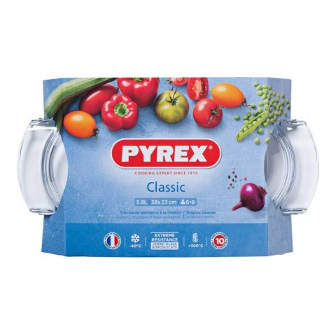 Naczynie do Piekarnika Pyrex 1040712 Biały Przezroczysty szkło hartowane 6 L 4,5 g 4,5 L