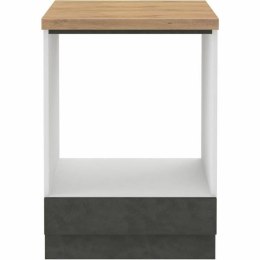 Szafka na piekarnik Szary 60 x 51,6 x 85 cm