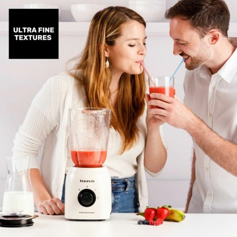 Mikser z Tworzywa Sztucznego Taurus OPTIMA VINTAGE Krem 1,5 L