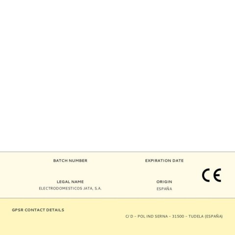 Maszynka do Kanapek JATA Czarny 1500 W