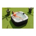 Inflatable Spa Sunspa Kwadratowy Czarny 4 ludzie (155 x 155 x 65 cm)