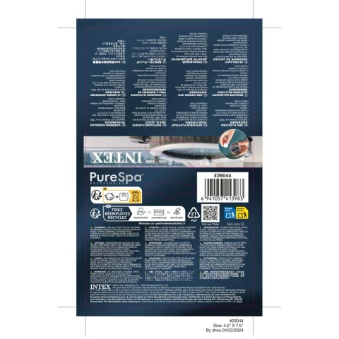 Dozownik chloru Intex 6 x 6 x 6 cm 20 Sztuk