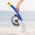 Gogle do nurkowania z rurką AquaSport Niebieski (6 Sztuk)