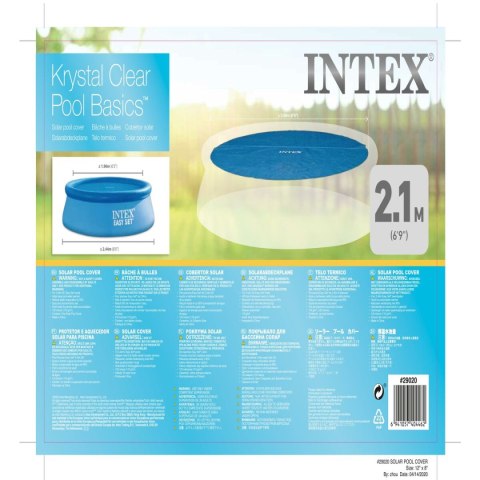 Pokrywa basenu Intex 29020 EASY SET Ø 244 cm 206 x 206 cm