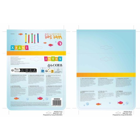 Zatapialna zabawka do nurkowania Intex 5 Części (12 Sztuk)