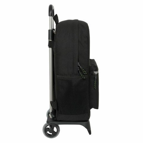 Torba szkolna z kółkami Batman Game over Czarny 30 x 43 x 14 cm