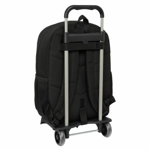 Torba szkolna z kółkami Batman Game over Czarny 30 x 43 x 14 cm