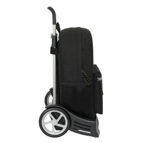 Torba szkolna z kółkami Batman Game over Czarny 32 x 43 x 14 cm