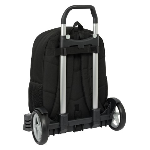 Torba szkolna z kółkami Batman Game over Czarny 32 x 43 x 14 cm