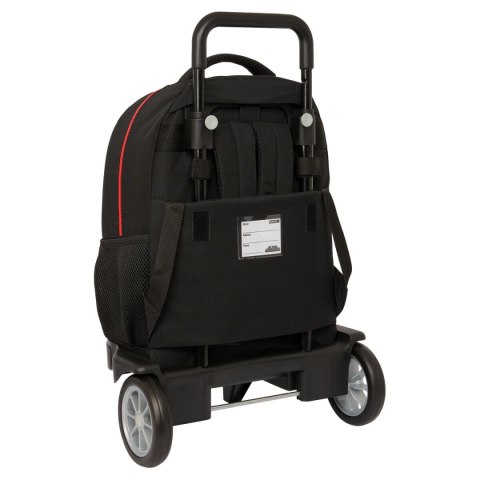 Torba szkolna z kółkami My Hero Academia Czarny 33 x 45 x 22 cm