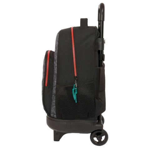 Torba szkolna z kółkami My Hero Academia Czarny 33 x 45 x 22 cm