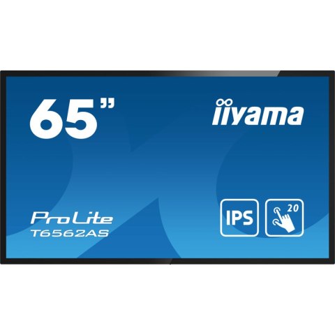 Monitor Iiyama T6562AS-B1 4K Ultra HD 65"