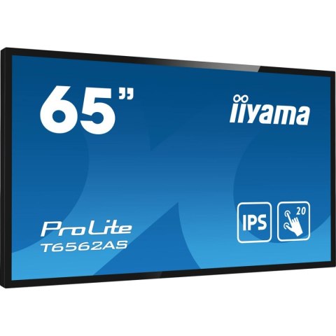 Monitor Iiyama T6562AS-B1 4K Ultra HD 65"
