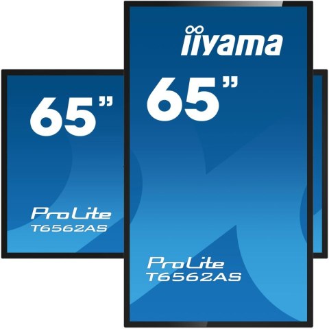 Monitor Iiyama T6562AS-B1 4K Ultra HD 65"