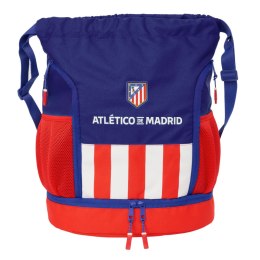 Worek na buty ze sznurkami Atlético Madrid Niebieski Biały Czerwony 35 x 40 x 1 cm