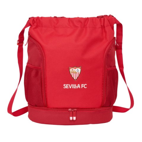 Worek na buty ze sznurkami Sevilla Fútbol Club Czerwony 35 x 40 x 1 cm
