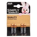 LR03 Baterie Alkaliczne DURACELL (10 Sztuk)