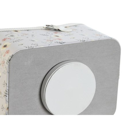 Organizer na Piloty DKD Home Decor Niebieski Szary Wielbłądzi Jasnoróżowy 2 Sztuk