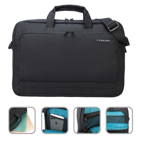 Torba na Laptopa Tucano BSTN-BK Czarny 15,6''