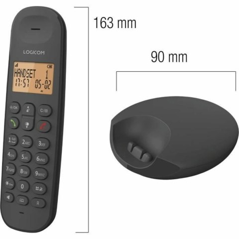 Telefon Bezprzewodowy Logicom ILOA 350 TRIO Czarny