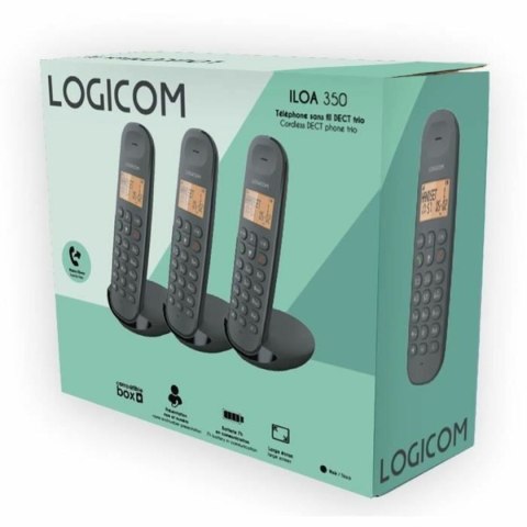 Telefon Bezprzewodowy Logicom ILOA 350 TRIO Czarny