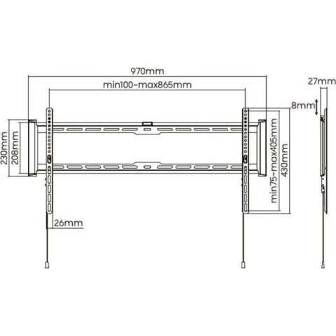 Uchwyt na TV STELL SHO 7210