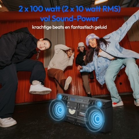 Radio Kasetowe Medion Vintage