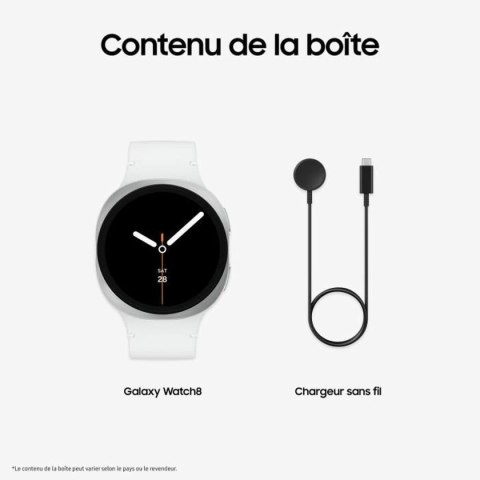 Smartwatch Samsung Galaxy Watch8 Srebrzysty 1,5'' Ø 44 mm