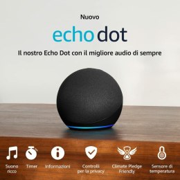 Głośnik Bluetooth Przenośny VARIOS ECHO DOT 5ª ANT Czarny