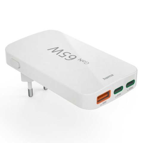 Ładowarka Ścienna Hama 00201976 Biały 65 W