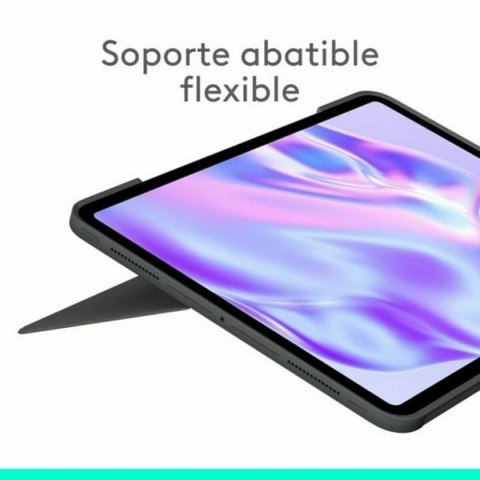 Pokrowiec na Tablet Logitech 920-012667 Szary Grafit Qwerty Hiszpańska