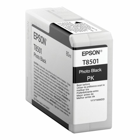Oryginalny Wkład Atramentowy Epson C13T850100 Czarny
