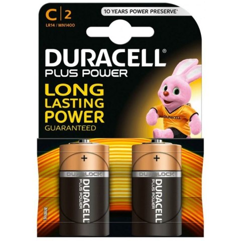 Baterie DURACELL Plus Power L2 CLR14 1,5 V LR14 (10 Sztuk)