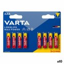 Baterie Varta longlife max power aaa - lr03 1,5 V AAA (8 Części) (10 Sztuk)
