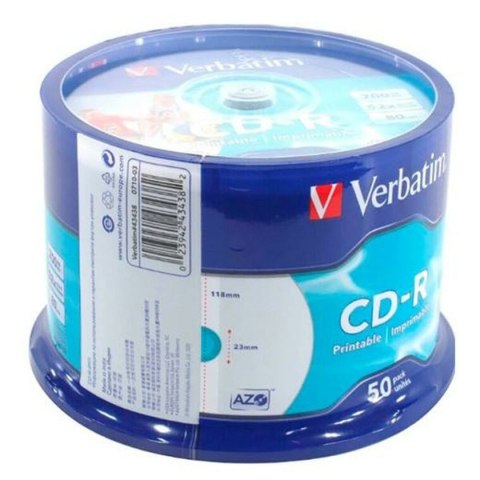 CD-R Verbatim 700 MB 52x (4 Sztuk)