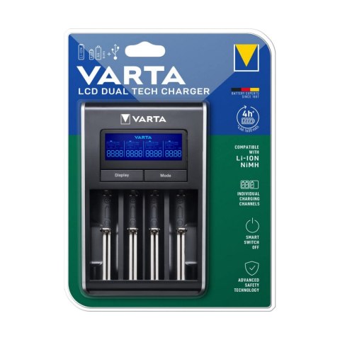 Ładowarka Varta 57676 101 401 AA/AAA Baterie x 4