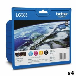 Oryginalny Wkład Atramentowy Brother DCP-J315W Turkusowy (4 Sztuk)