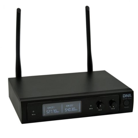 DNA DJ DUAL VOCAL - Wokalowy mikrofon bezprzewodowy