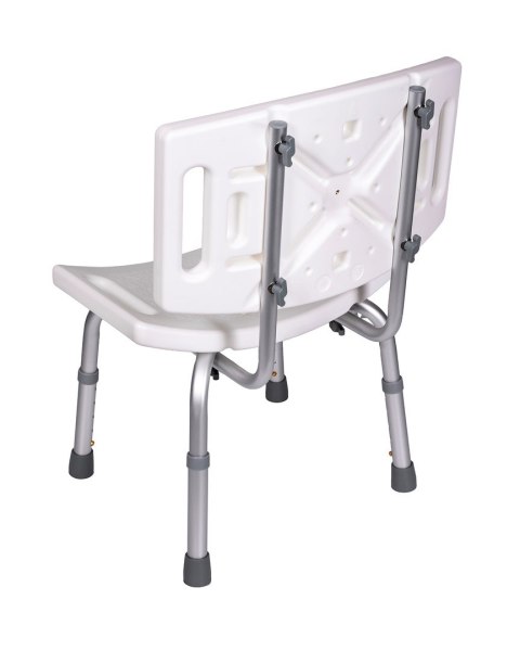 Krzesło prysznicowe z oparciem