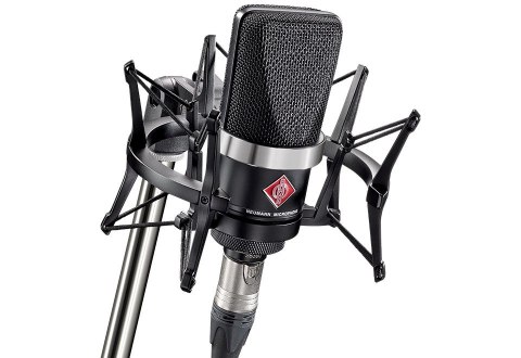Neumann TLM 102 MT Studio-Set -  Mikrofon pojemnościowy wielkomembranowy z uchwytem p. wstrząsowym, czarny