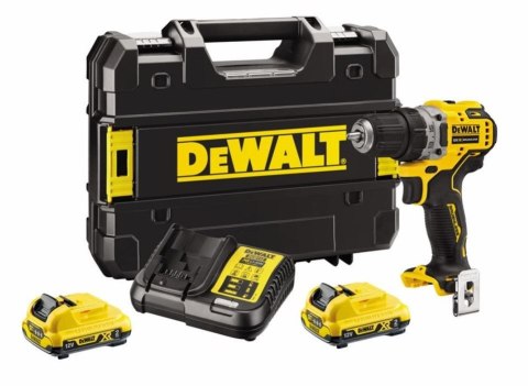 Wiertarko-wkrętarka 12V 57/25Nm 2x2 DCD701D2 DEWALT