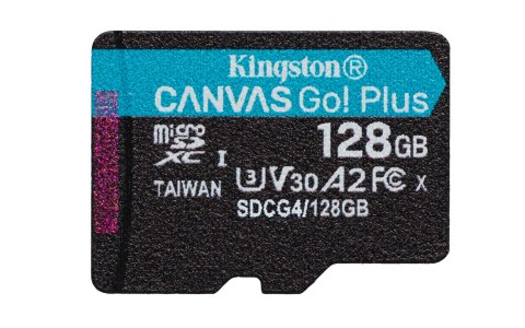 KINGSTON microSDXC Canvas Go Plus 128GB + Adapter
