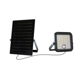 Projektor LED solarny V-TAC 10W pilot auto timer czujnik ruchu IP65 CCT VT-411CCT 4000K+6000K 1500lm