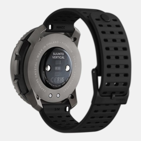 Zegarek sportowy SUUNTO Vertical Titanium Solar 49mm Czarny
