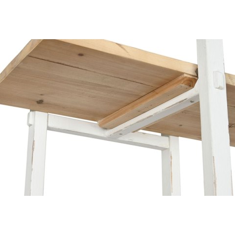 Regał Home ESPRIT Biały Metal Jodła 188 x 42 x 180 cm