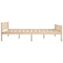 Rama łóżka z litego drewna sosnowego, 120 x 200 cm