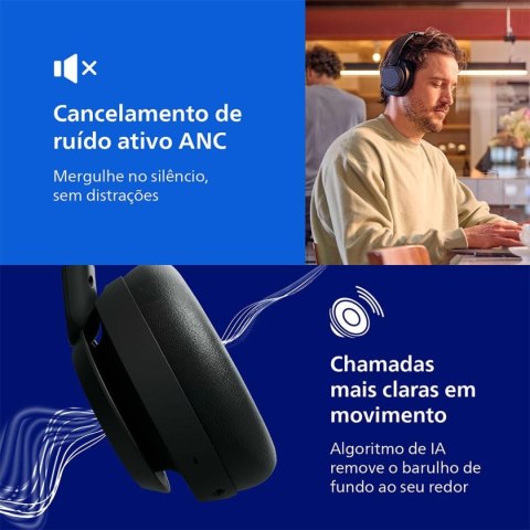 Słuchawki Philips TAH6509BK Czarny