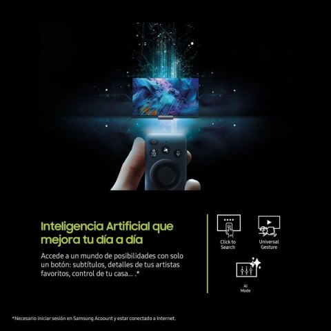 Smart TV Samsung TQ55Q7F4AUXXC 55" 4K Ultra HD HDR QLED